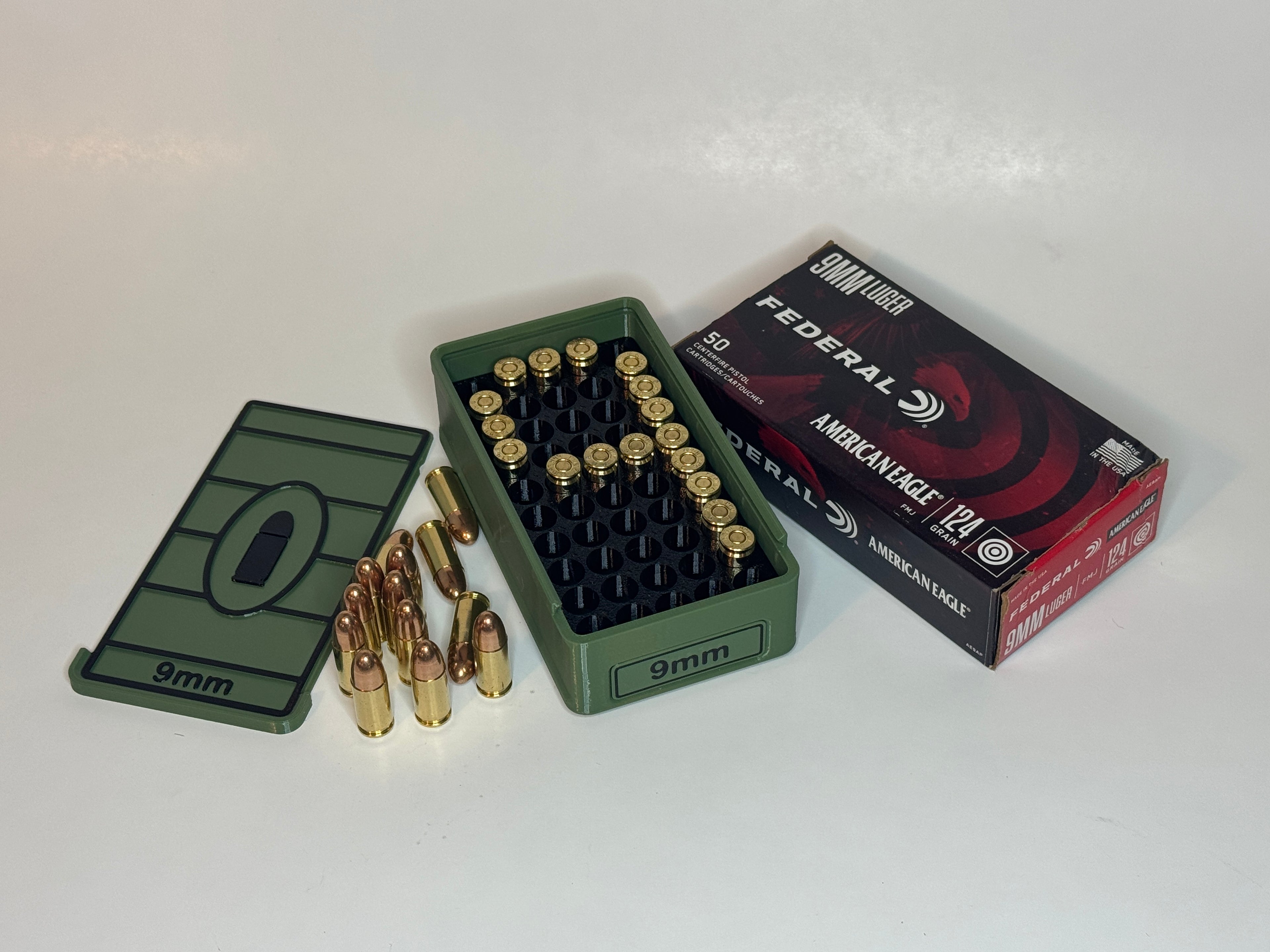 40S&W Ammunition Storage Box - 50 Rounds